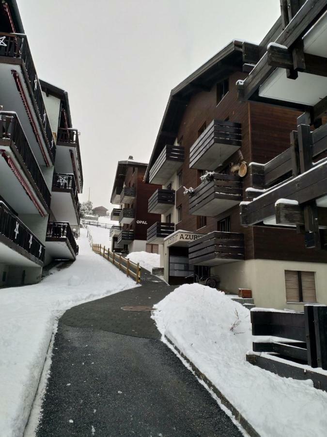 Haus Opal Wohnung Nr. 31 Grächen Buitenkant foto